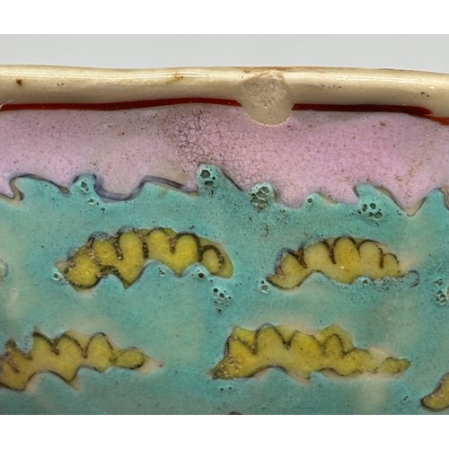 264 - Chinese Qing Dynasty Scalloped Edged Bowl together with a Chinese Blue & White Scalloped Edged plate... 