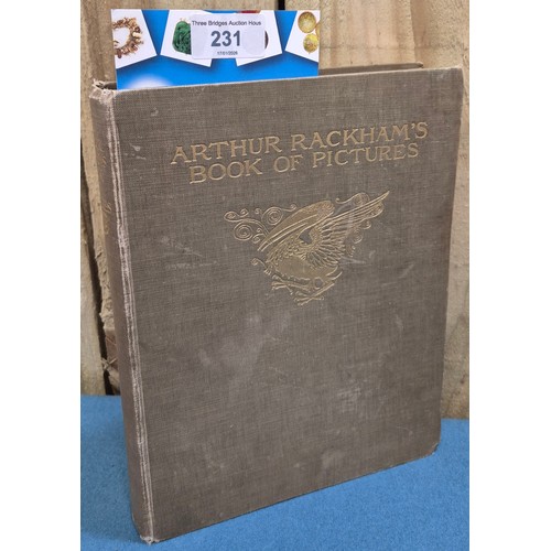 231 - Rackham, Arthur. Book of Pictures. 1913. First edition.