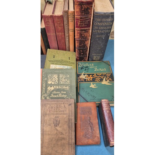 233 - Miscellaneous books. A crate.