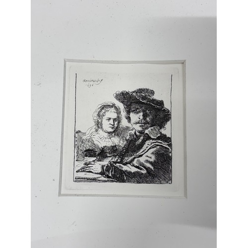 317 - Collection of four art works; William Duke of Hamilton engraving, Military sea naval engraving title... 