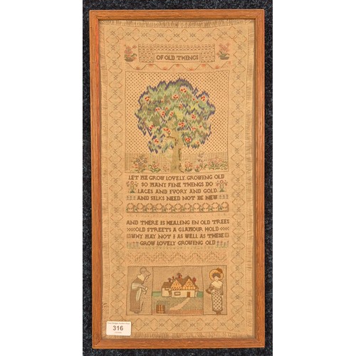 316 - 20th Century Sample titled 