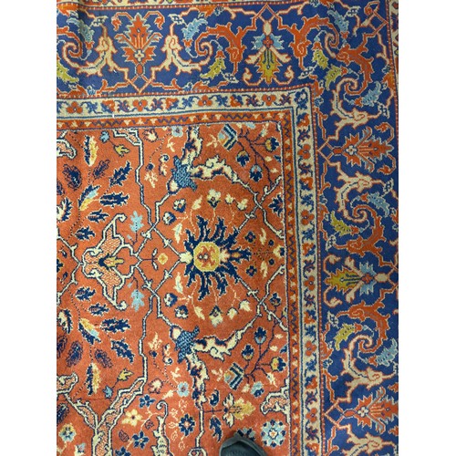 326 - Large Oversized Persian Red Ground Rug. 670x534cm