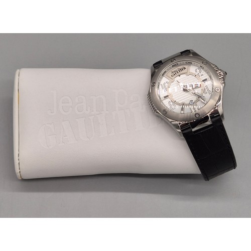 25 - Boxed Gents Jean Paul Gaultier Gents Wristwatch.