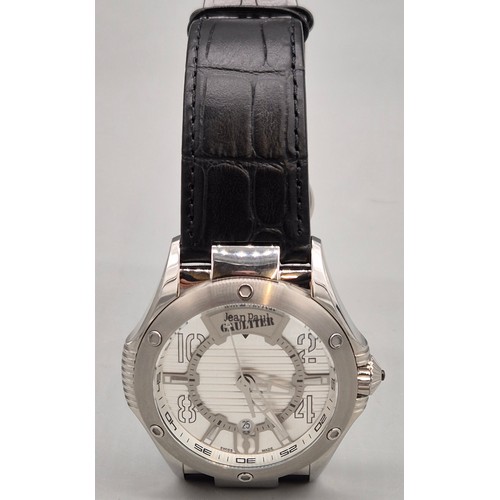 25 - Boxed Gents Jean Paul Gaultier Gents Wristwatch.
