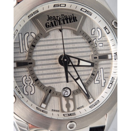 25 - Boxed Gents Jean Paul Gaultier Gents Wristwatch.