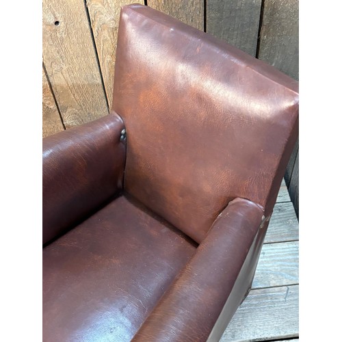 426 - Antique Childs arm chair and Small two drawer chest- possibly from a dressing table.