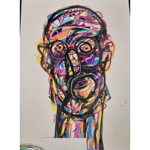 453 - Allan Arthur Wilson
30 Original Artworks Abstract Head artworks. 
He studied at Edinburgh College of... 