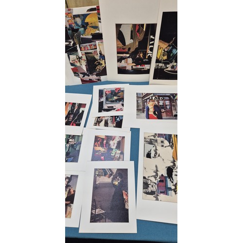 452 - Allan Arthur Wilson
Two folio's containing a collection of mixed media artworks and abstract head ar... 