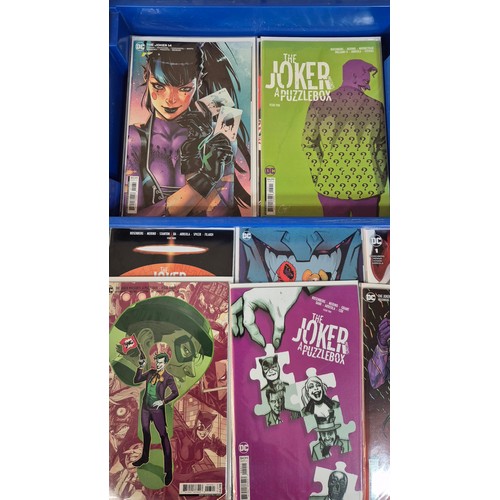 554 - Collection of DC Joker Comics, Variant Editions and #1 comics along with others.