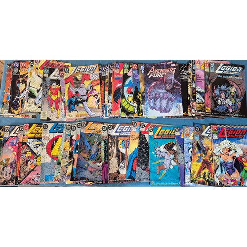576 - Collection of Vintage DC Legion Of Super-Heroes; #1 comics along with various others.