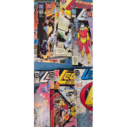 576 - Collection of Vintage DC Legion Of Super-Heroes; #1 comics along with various others.