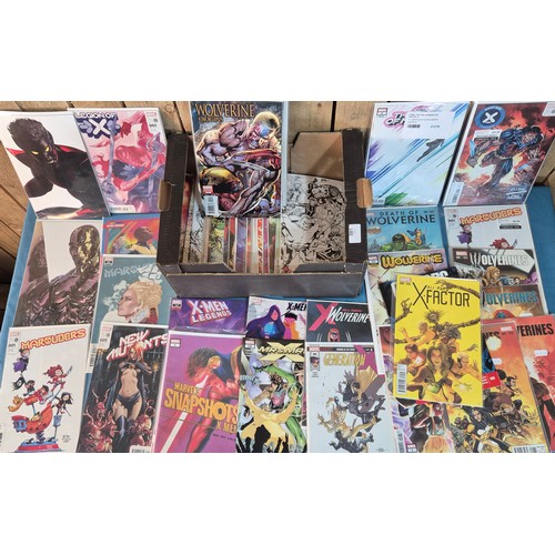 581 - Collection of Marvel X-Men Comics; Variant editions and #1 comics along with others.