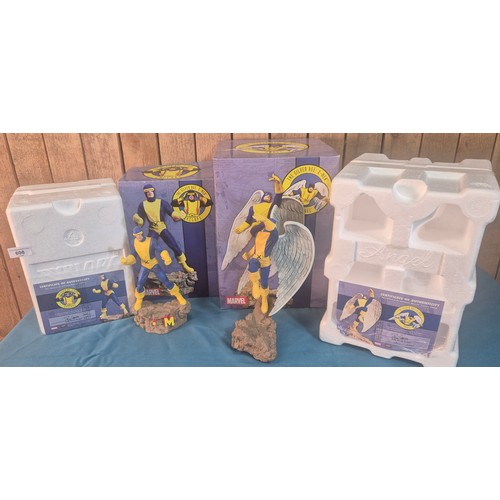608 - Two Diamond Select Marvel Figures; Limited Edition Cyclops figure with box and certificate, Limited ... 