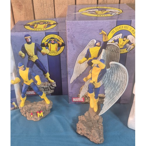 608 - Two Diamond Select Marvel Figures; Limited Edition Cyclops figure with box and certificate, Limited ... 
