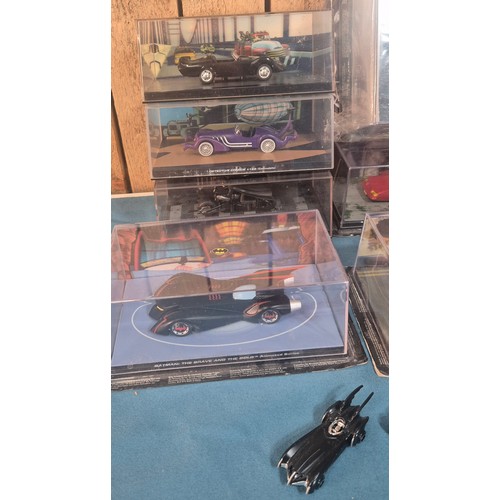 613 - Crate Of DC Batman Vehicles.