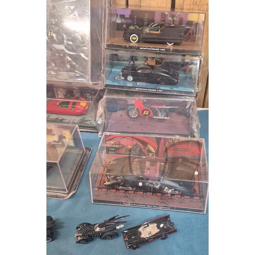 613 - Crate Of DC Batman Vehicles.