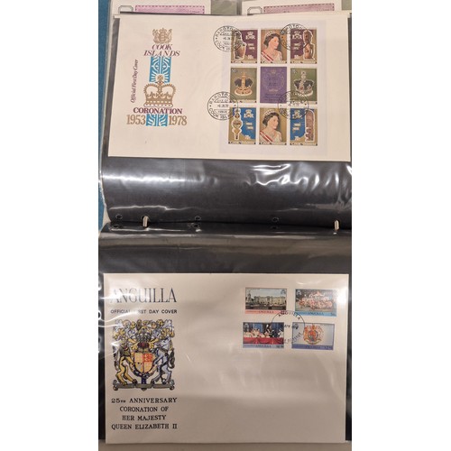 158 - Four Albums containing first day covers.