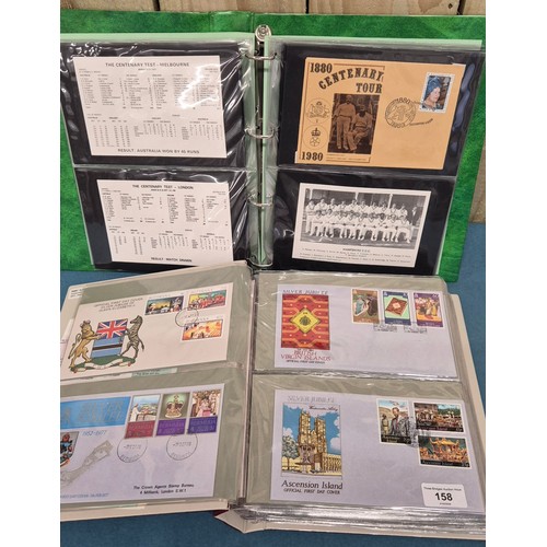 158 - Four Albums containing first day covers.