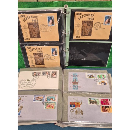 158 - Four Albums containing first day covers.
