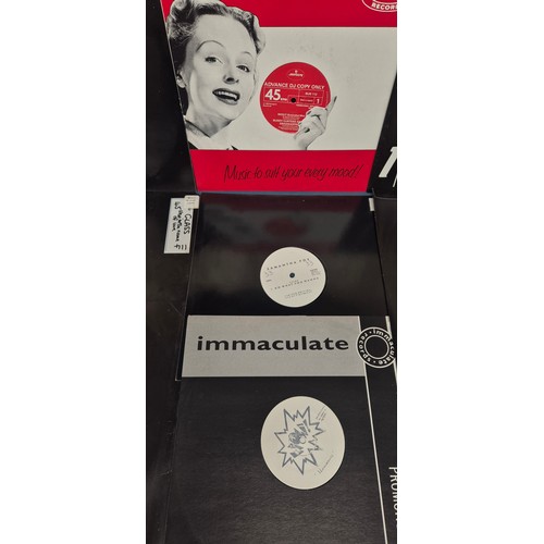 203 - Crate of LP records; The Beatles, David Bowie, Fat Boy, David Grant, Mary Wells and New Kids on the ... 