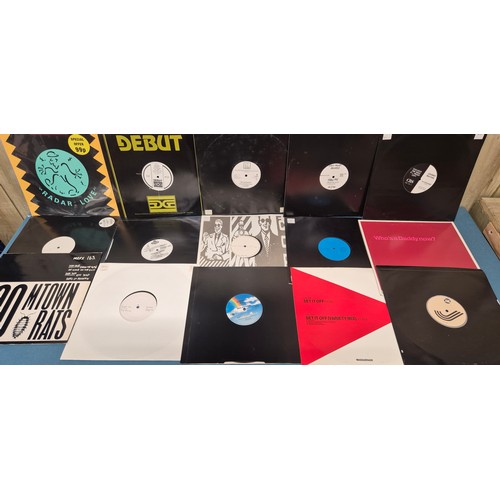 203 - Crate of LP records; The Beatles, David Bowie, Fat Boy, David Grant, Mary Wells and New Kids on the ... 