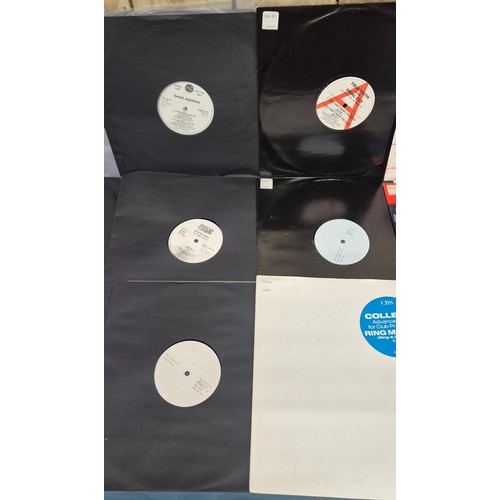 203 - Crate of LP records; The Beatles, David Bowie, Fat Boy, David Grant, Mary Wells and New Kids on the ... 