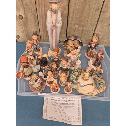 223 - Tray of Goebel Hummel Figures.