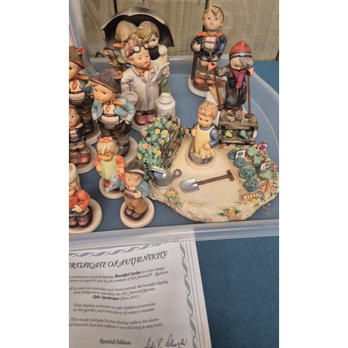 223 - Tray of Goebel Hummel Figures.