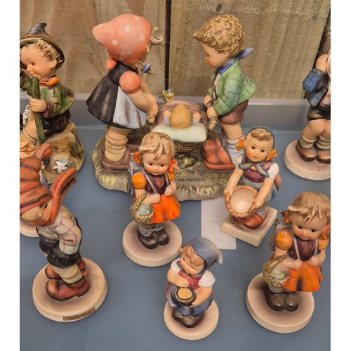 221 - Tray of Goebel Hummel Figures.
