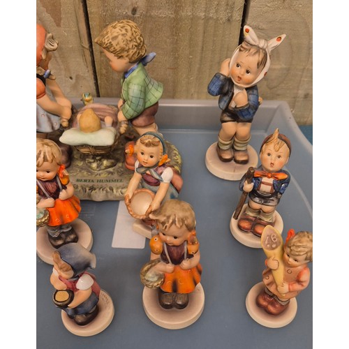 221 - Tray of Goebel Hummel Figures.
