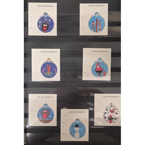 226 - Tray of seven stamp albums containing Guernsey stamps.