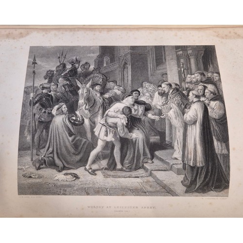 317 - Knight, Charles. The Works of William Shakspere. Imperial edition. 2 vols., binding scuffed [with] T... 