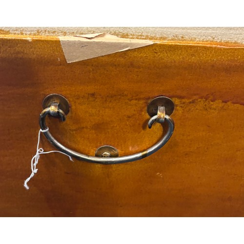 301 - Vintage Chinese Travel Trunk with brass fittings. 36.5x75x54cm