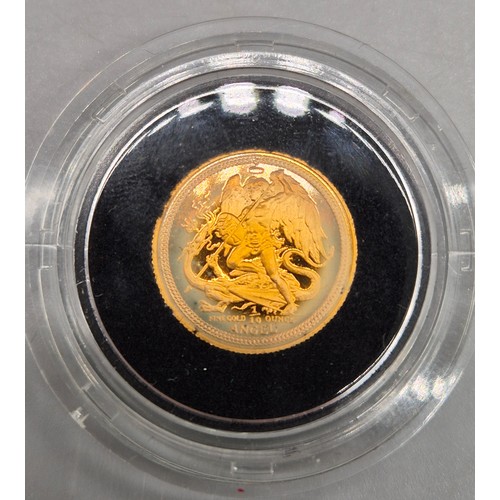 37 - Pobjoy Mint Fine Gold 1/10 ounce gold coin 