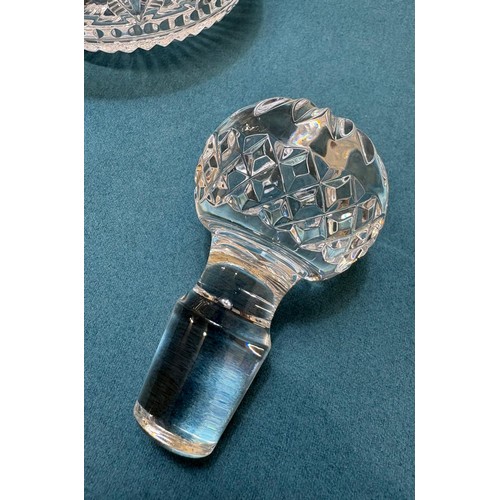 333 - Waterford Crystal Decanter & stopper in original box.