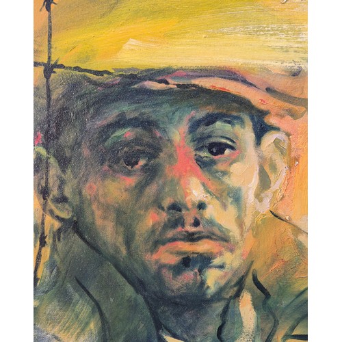 417 - Ian Hughes (Scottish, 1958–2014)
Large original oil painting on canvas titled 