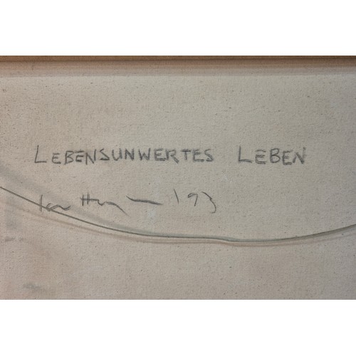 417 - Ian Hughes (Scottish, 1958–2014)
Large original oil painting on canvas titled 