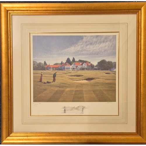 425 - Peter Munro
Limited edition golf print titled 