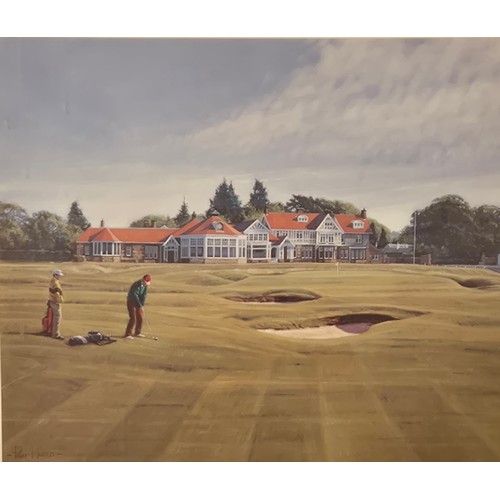 425 - Peter Munro
Limited edition golf print titled 