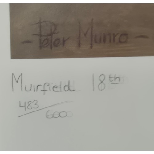 425 - Peter Munro
Limited edition golf print titled 