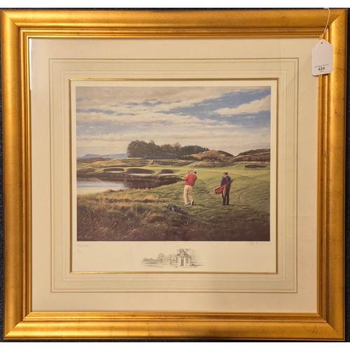 424 - Peter Munro
Limited edition golf print titled 