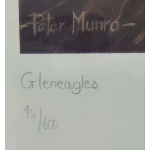 424 - Peter Munro
Limited edition golf print titled 