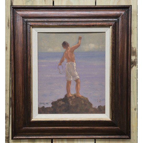 400A - Jack Hoggan (Jack Vettriano) (1951-2025)
Original Oil painting on board titled 