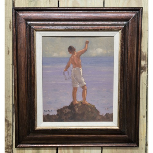 400A - Jack Hoggan (Jack Vettriano) (1951-2025)
Original Oil painting on board titled 