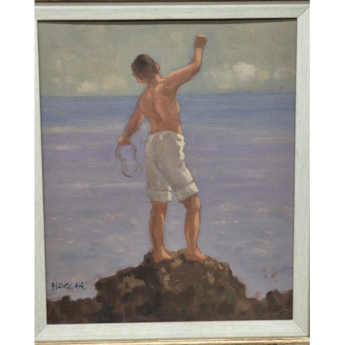 400A - Jack Hoggan (Jack Vettriano) (1951-2025)
Original Oil painting on board titled 