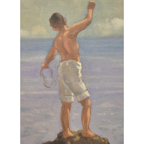 400A - Jack Hoggan (Jack Vettriano) (1951-2025)
Original Oil painting on board titled 