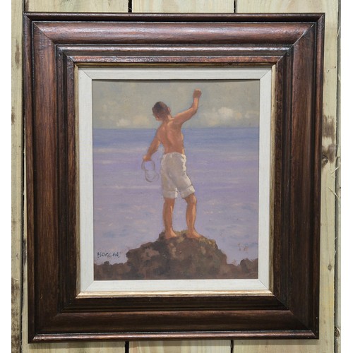 400A - Jack Hoggan (Jack Vettriano) (1951-2025)
Original Oil painting on board titled 