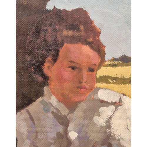 400B - Jack Hoggan (Jack Vettriano) (1951-2025)
Original oil painting on board titled 