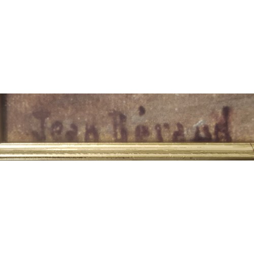 430 - After Jean Beraud (1849-1935)
Large Billiard print titled 