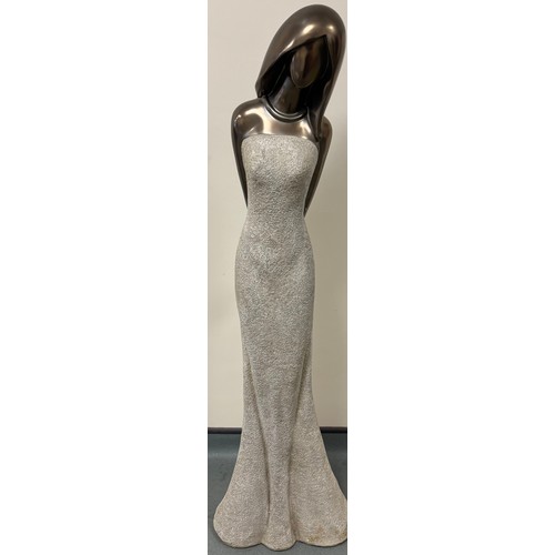 438 - The Juliana Collection, Large 4'8ft lady figurine. Heavy piece. Comes with original tag.